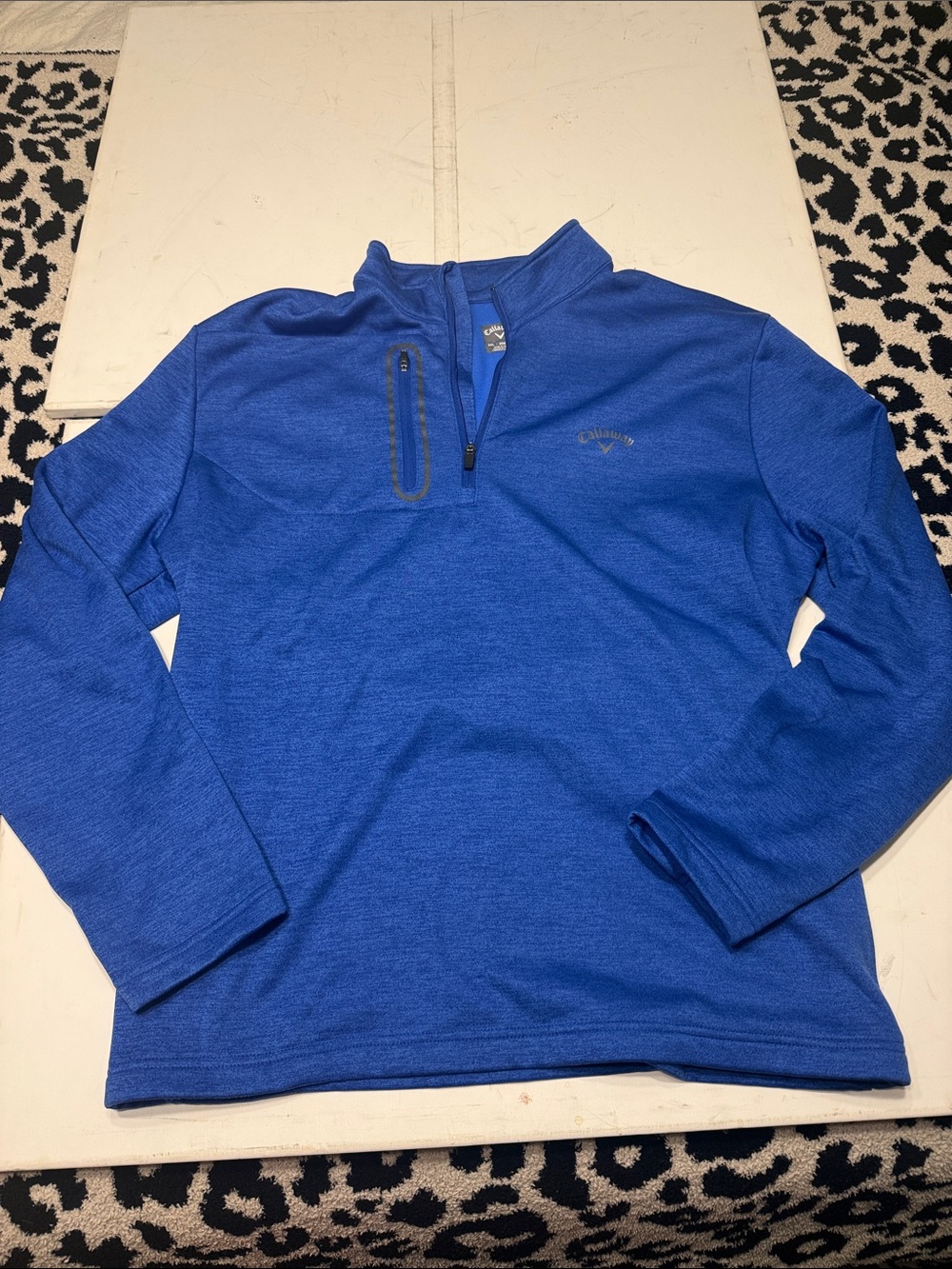 Callaway Men’s Royal Blue Half-Zip Golf Pullover
